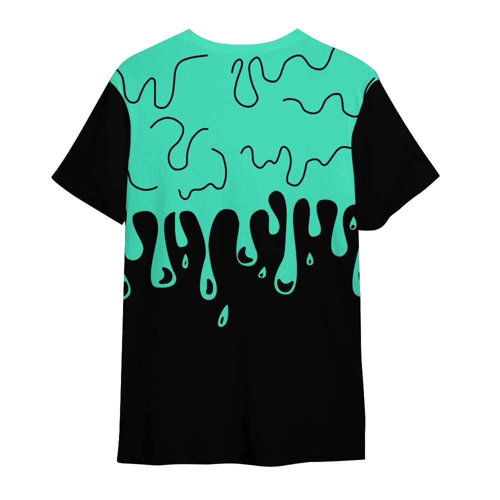 Shirt To Match Shirt Streetwear Kream Dripping, 3 Green Glow T-- To Match Sneaker Black Green Glow 3s Graphic Tee NCT