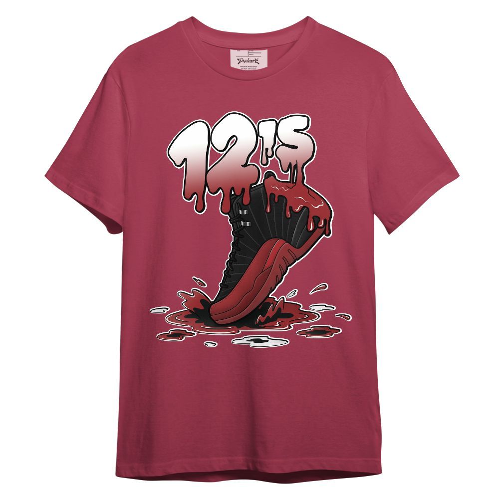 Shirt To Match Alternate Flu Game 12s - Sneaker Sludges Drip Graphic