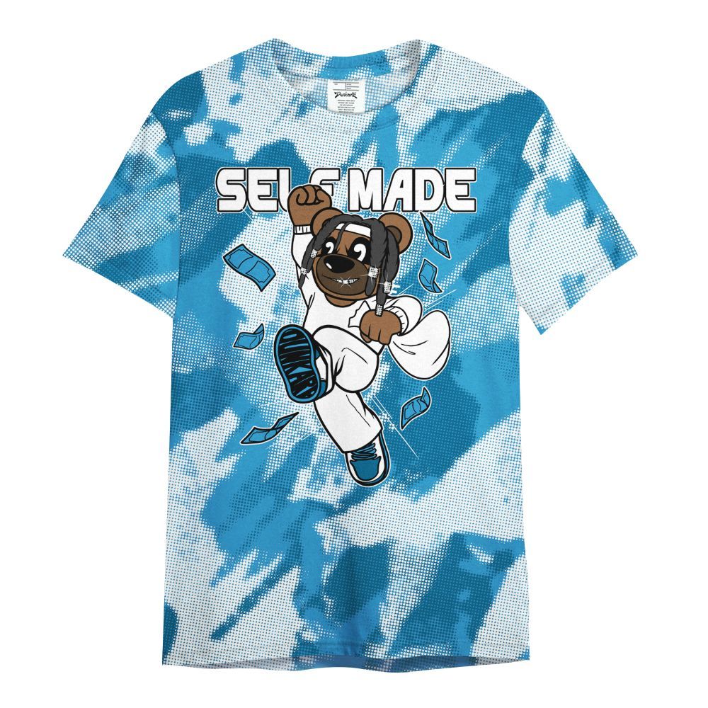 Shirt To Match Powder Blue 9s - Autonomous Bear Abstract Halftone All Over Print