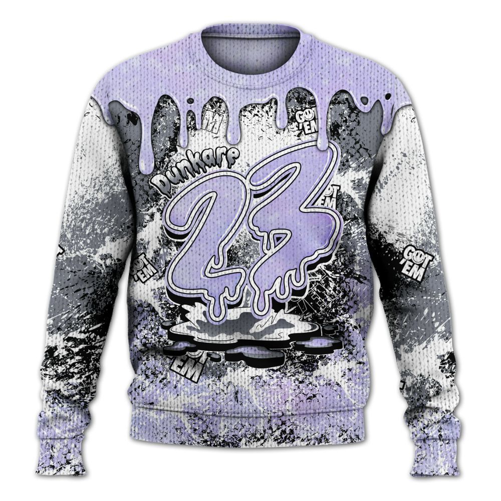 Knitted Sweater To Match Zen Master 4s - Dripping 23 Drip