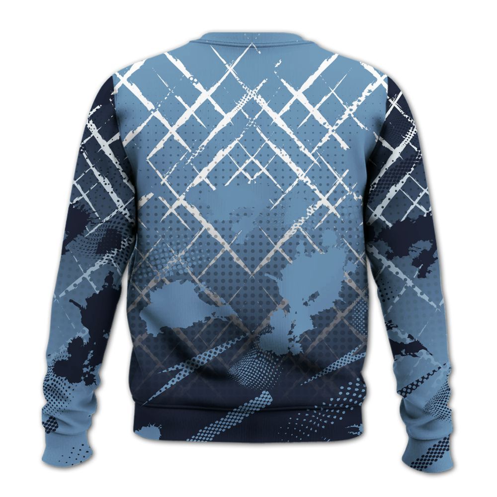 Sweatshirt To Match High OG First In Flight 1s - Halftone Stand Business Dripping All Over Print