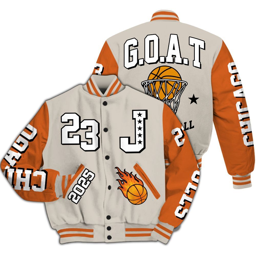 Varsity Jacket To Match SE Craft 5s - Chicago 23 Basketball All Over Print