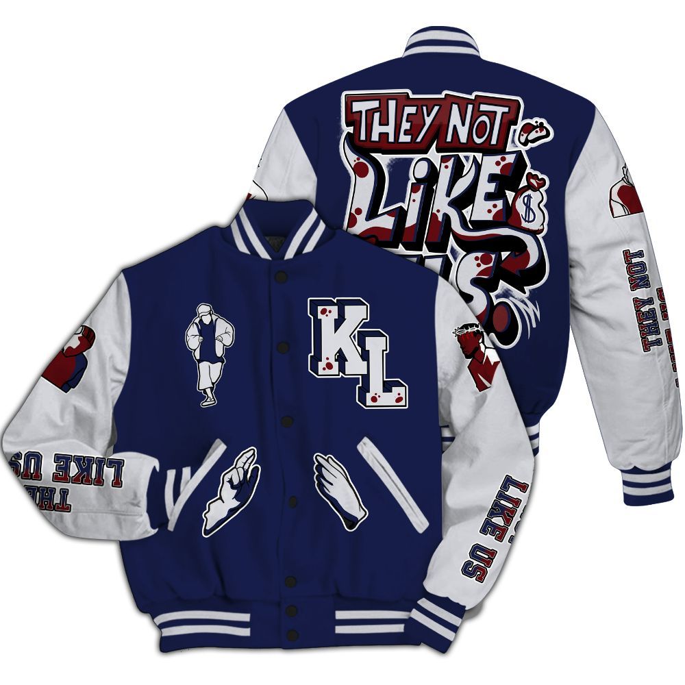 Varsity Jacket To Match Air Max DN Team USA - Dislike Us Graphic All Over Print