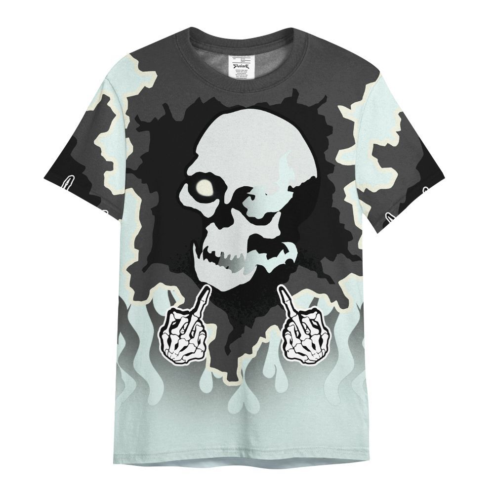 Shirt To Match Pure Platinum 4s - F Around Find Out Graphic Trapped All Over Print