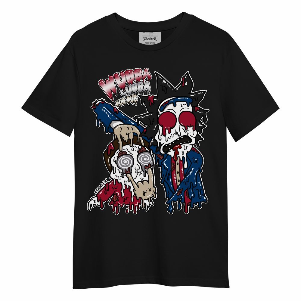 Shirt To Match Rare Air 4s - Wubba Rick Drip Graphic