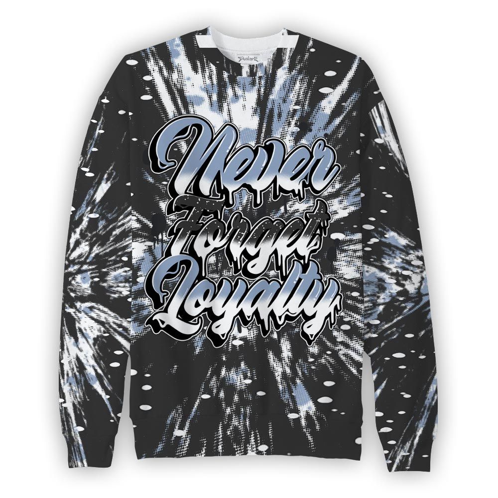 Sweatshirt To Match Reverse Black White 6s Sweatshirt - Never Forget Loyalties Graphic Hiding Sweatshirt Unisex
