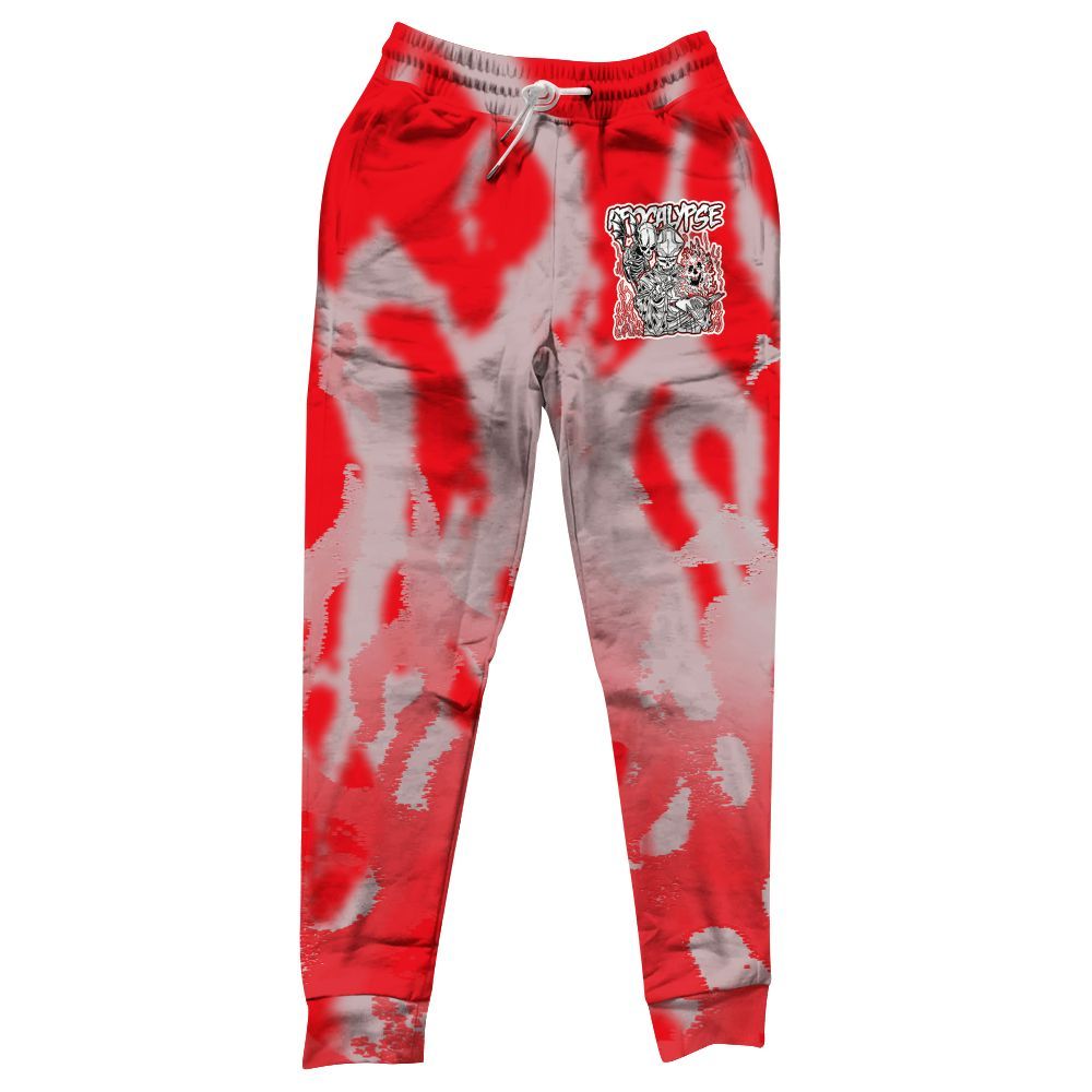 Sweatpant To Match Air Max 1 Low Poly - Apocalypse Skeleton Burn All Over Print