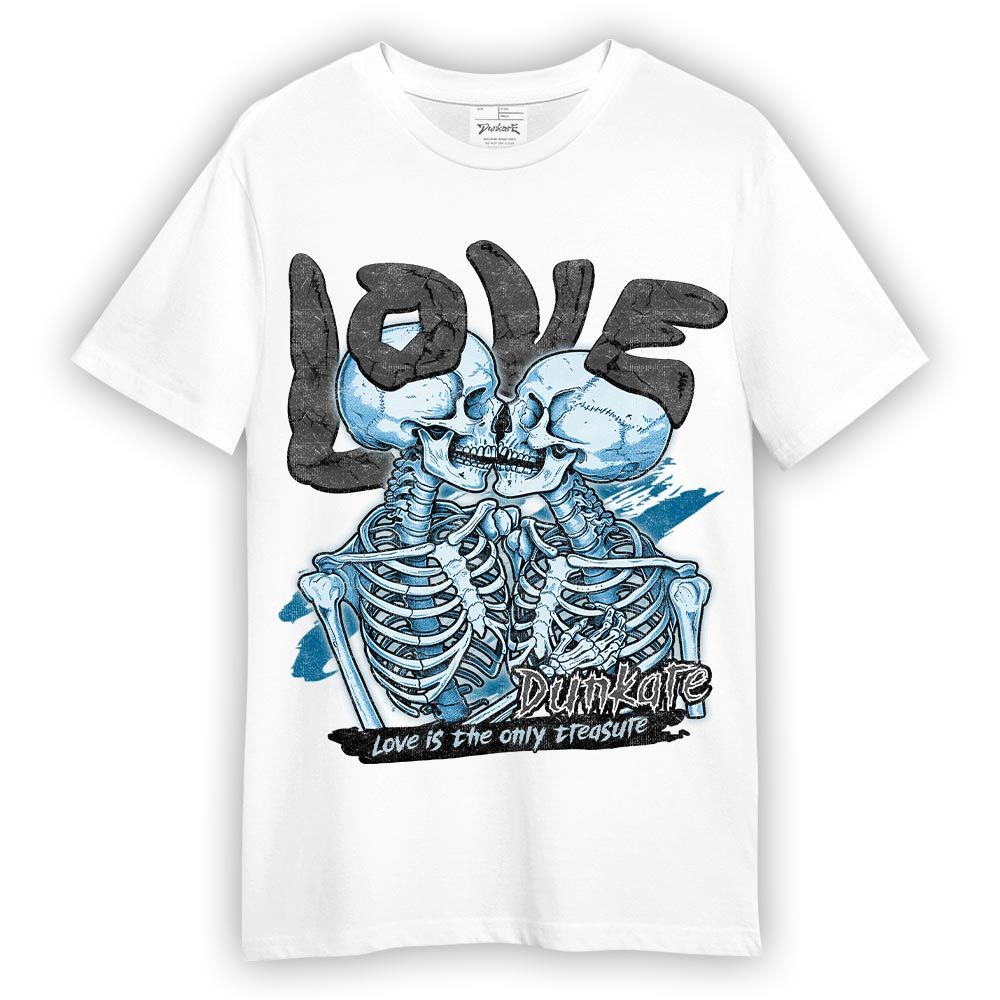Shirt To Match Powder Blue 9s T-- Skull Love T-Shirt Unisex