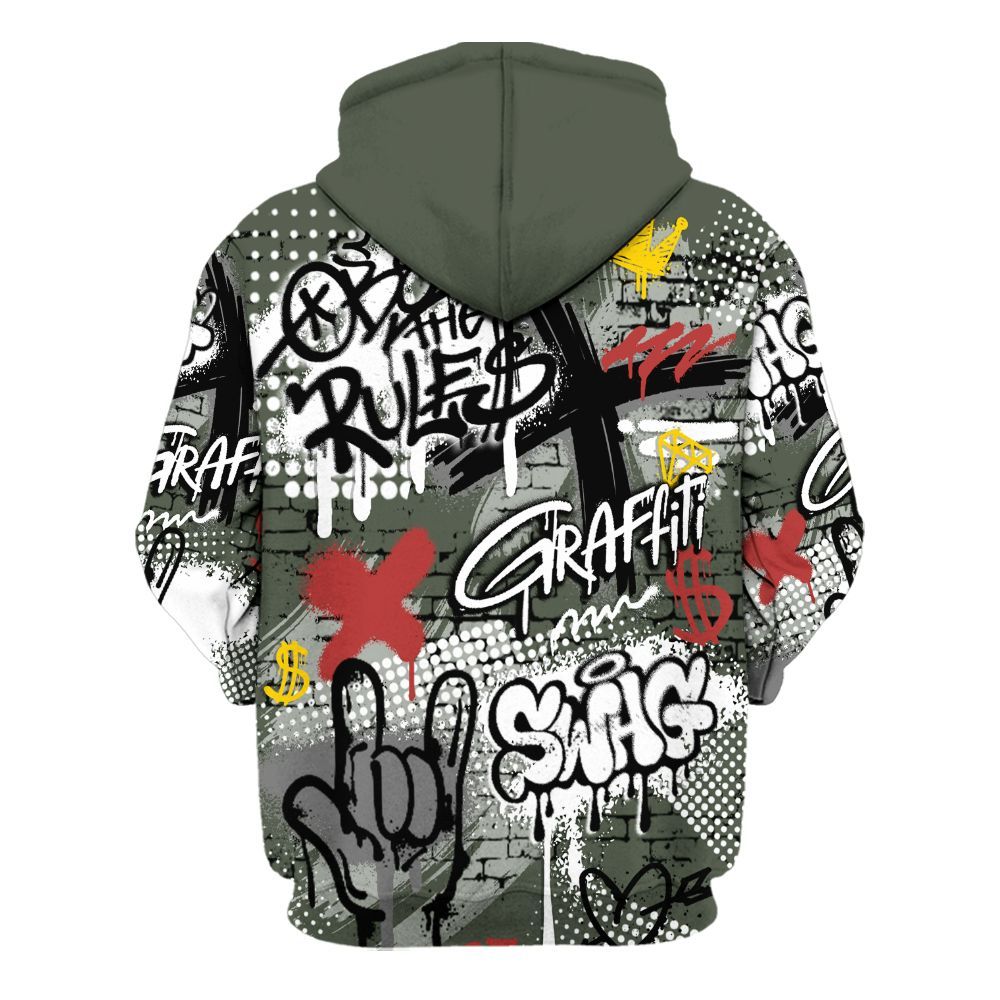 Hoodie To Match Air Force 1 Low Year Of The Snake Shirt, True It Real Graffiti Streetwear All Over Print