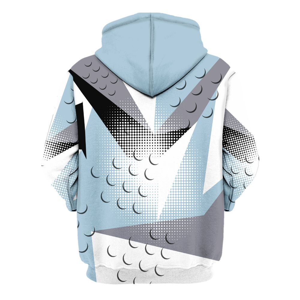 Hoodie To Match Chambray 7s - Poly Custom Name Number 23 5s All Over Print