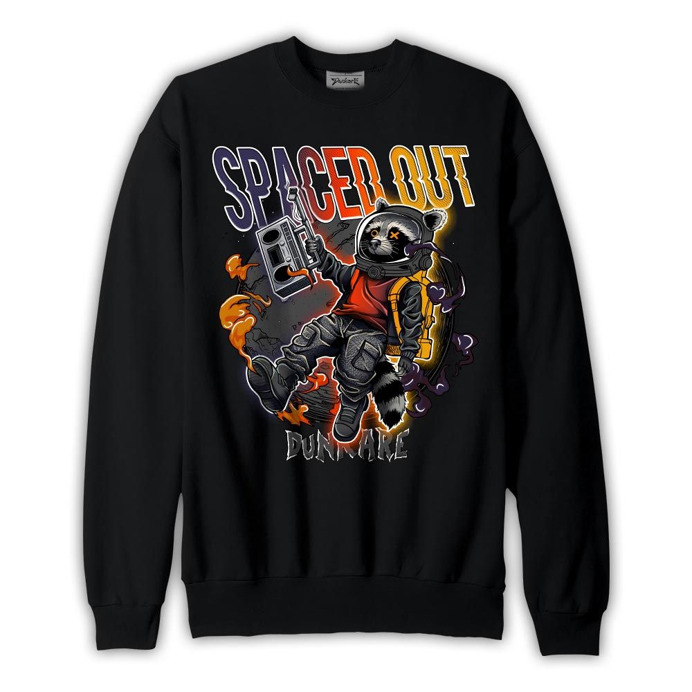 Sweatshirt To match Rio 3s Sweatshirt - Spaced Out Raccoon Graphic 1605 NMP