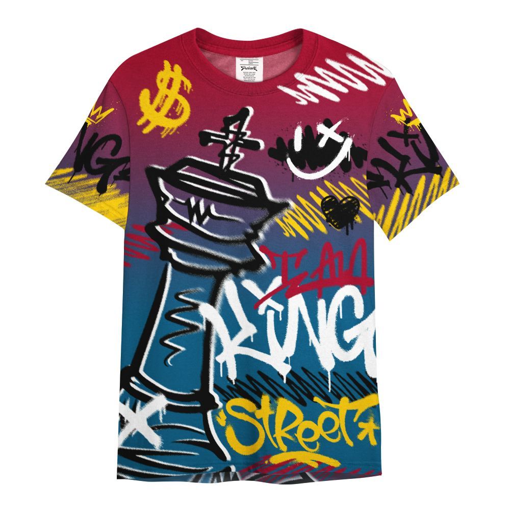 Shirt To Match GS Messy Room 4s - Street King Chess Streetwear All Over Print