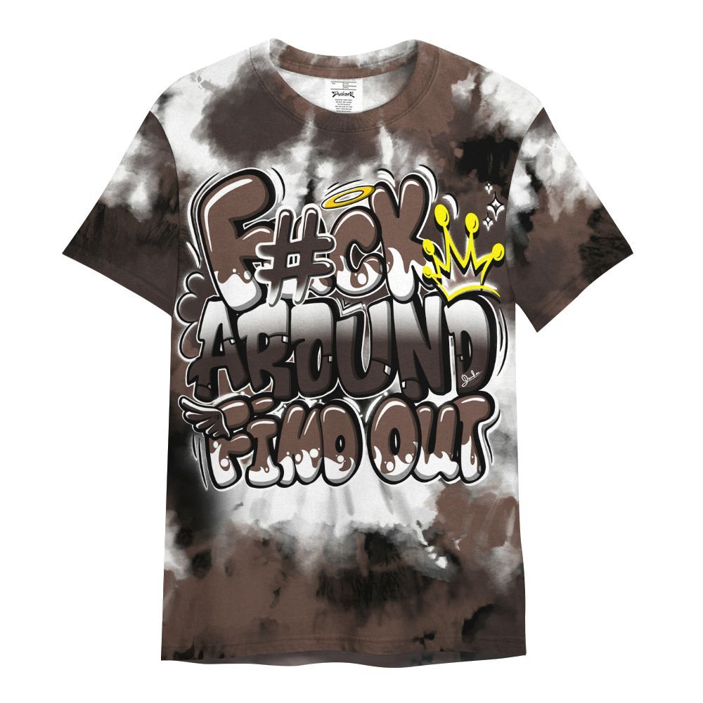 Shirt To Match Air Force 1 Low Escape - Tie Dye FK Around Find Out All Over Print