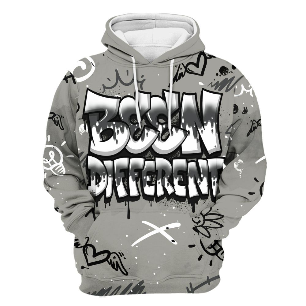 Hoodie To Match High Satin Shadow 1s - Drip Been Di2ferent All Over Print