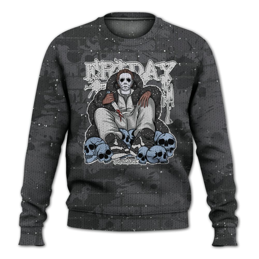 Knitted Sweater To Match Reverse Oreo 6s - Friday Brick