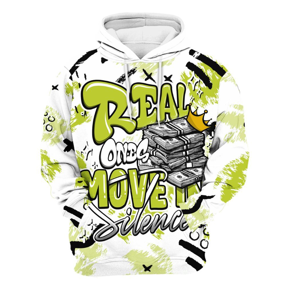 Hoodie To Match Bright Cactus 13s - Real Ones Move In Streetwear All Over Print