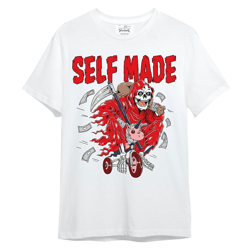 Shirt To Match Low OG Howard Bison 1s - Self Make Skeleton Unisex Shirt