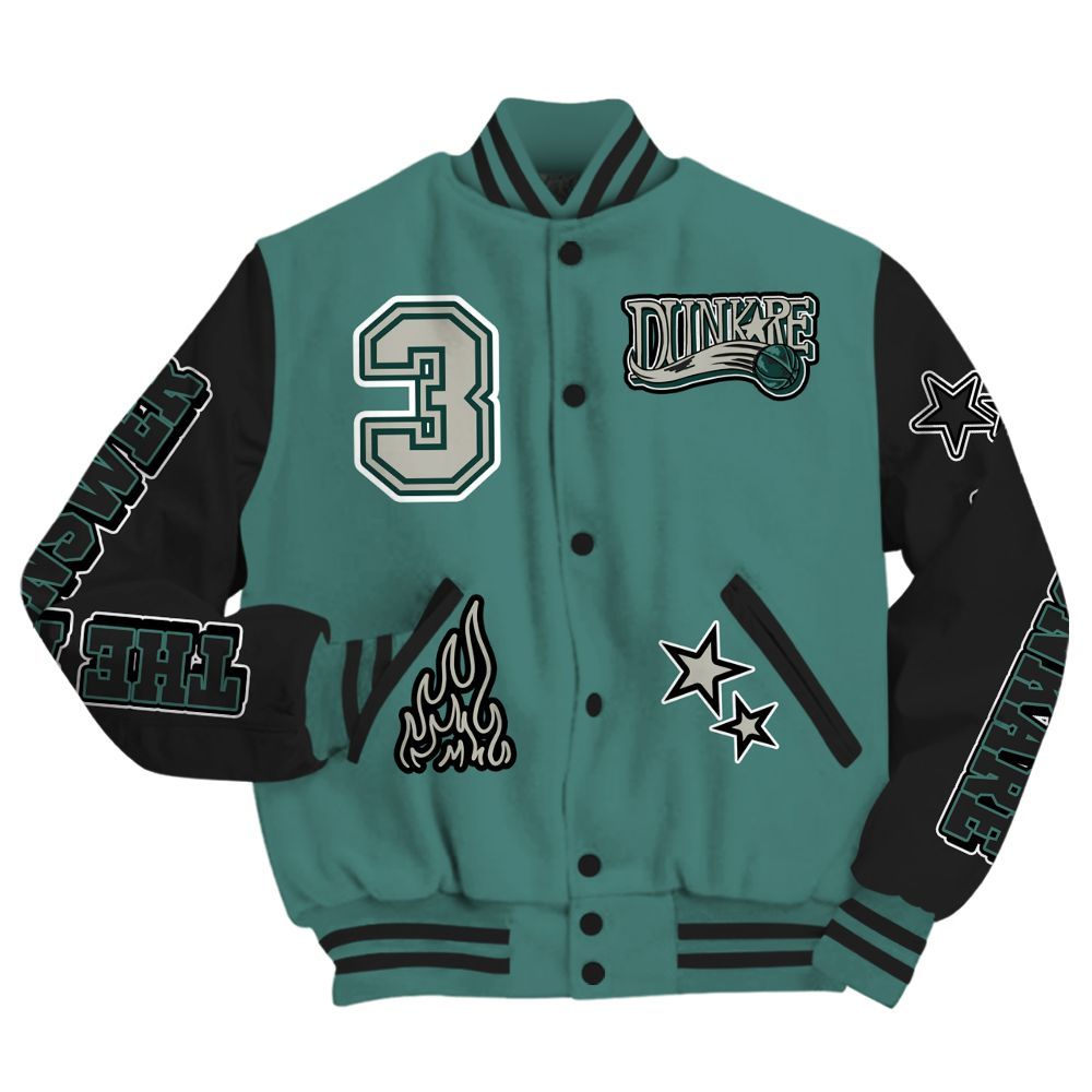 Varsity Jacket To Match Grandma's Driveway 4s - Allen Answer Skeleton All Over Print