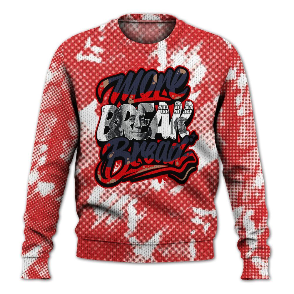 Knitted Sweater To Match Low OG Howard Bison 1s - More Break Shirt Unisex Oufit