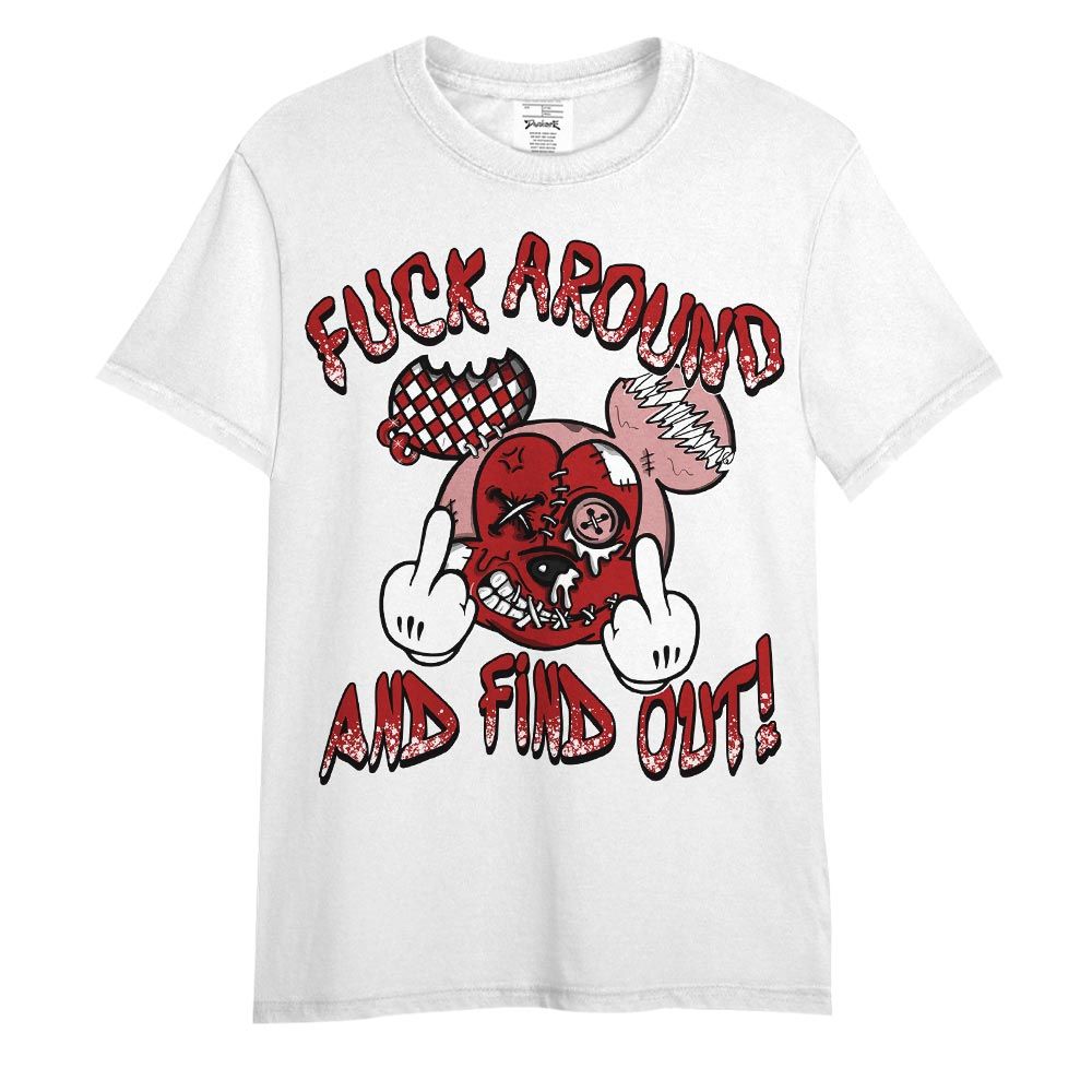 Shirt To Match Red Taxi 12s - Drip Fck Aroud And Find Out Shirt Outfit