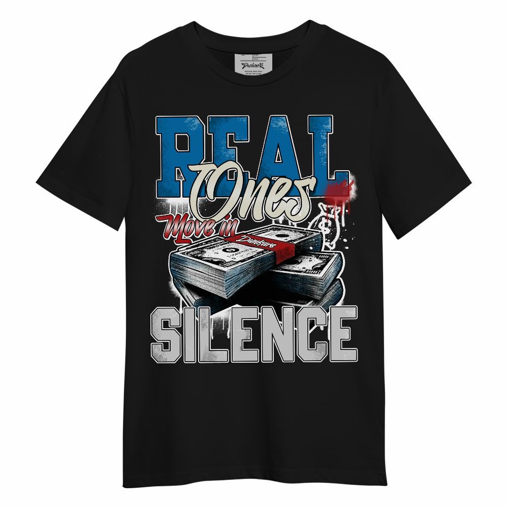 Shirt To Match Rare Air 3s - Move In Silence Money Graphic