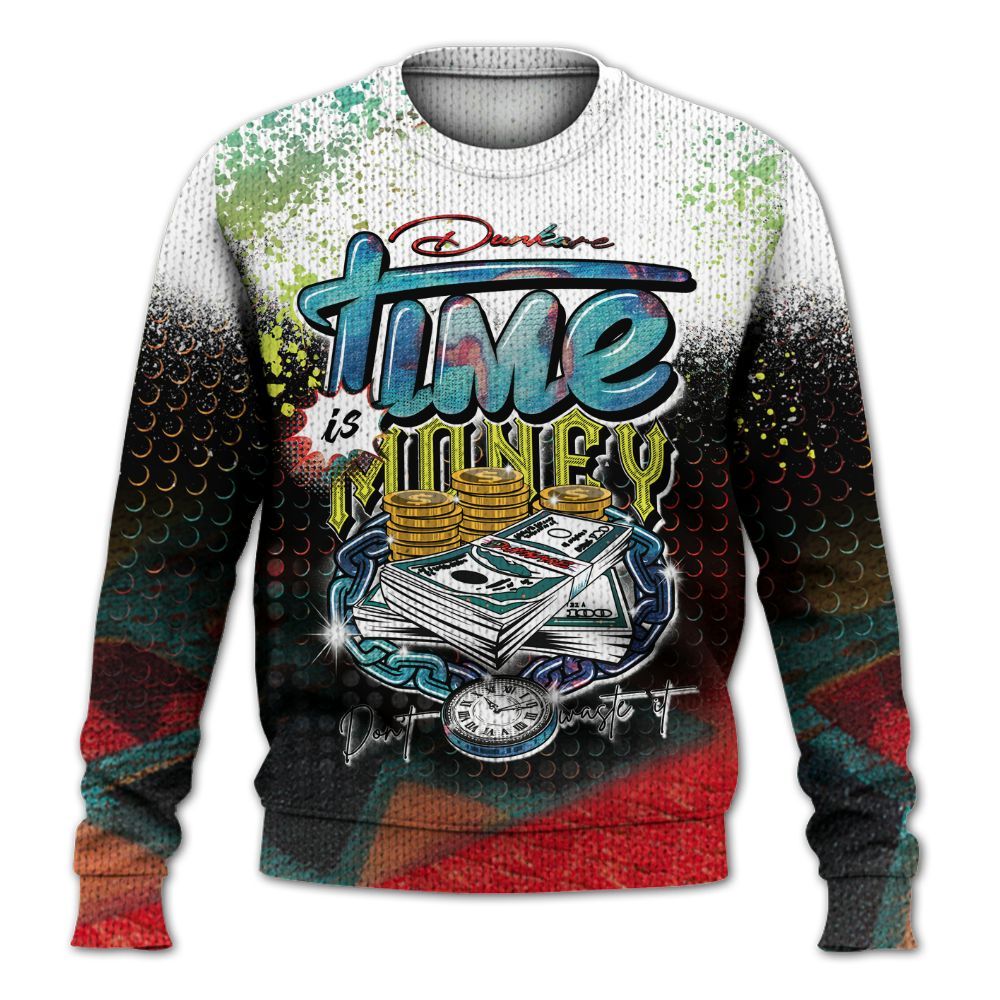 Knitted Sweater To Match Kobe 8 What The - Halftone Time Is Money