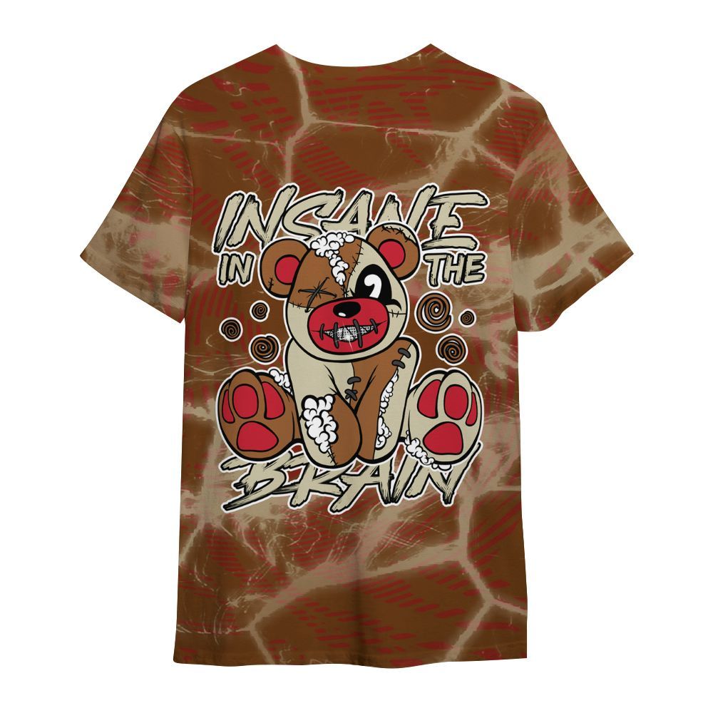 Shirt To Match Archaeo Brown 5s - Insanes Bear Fume All Over Print