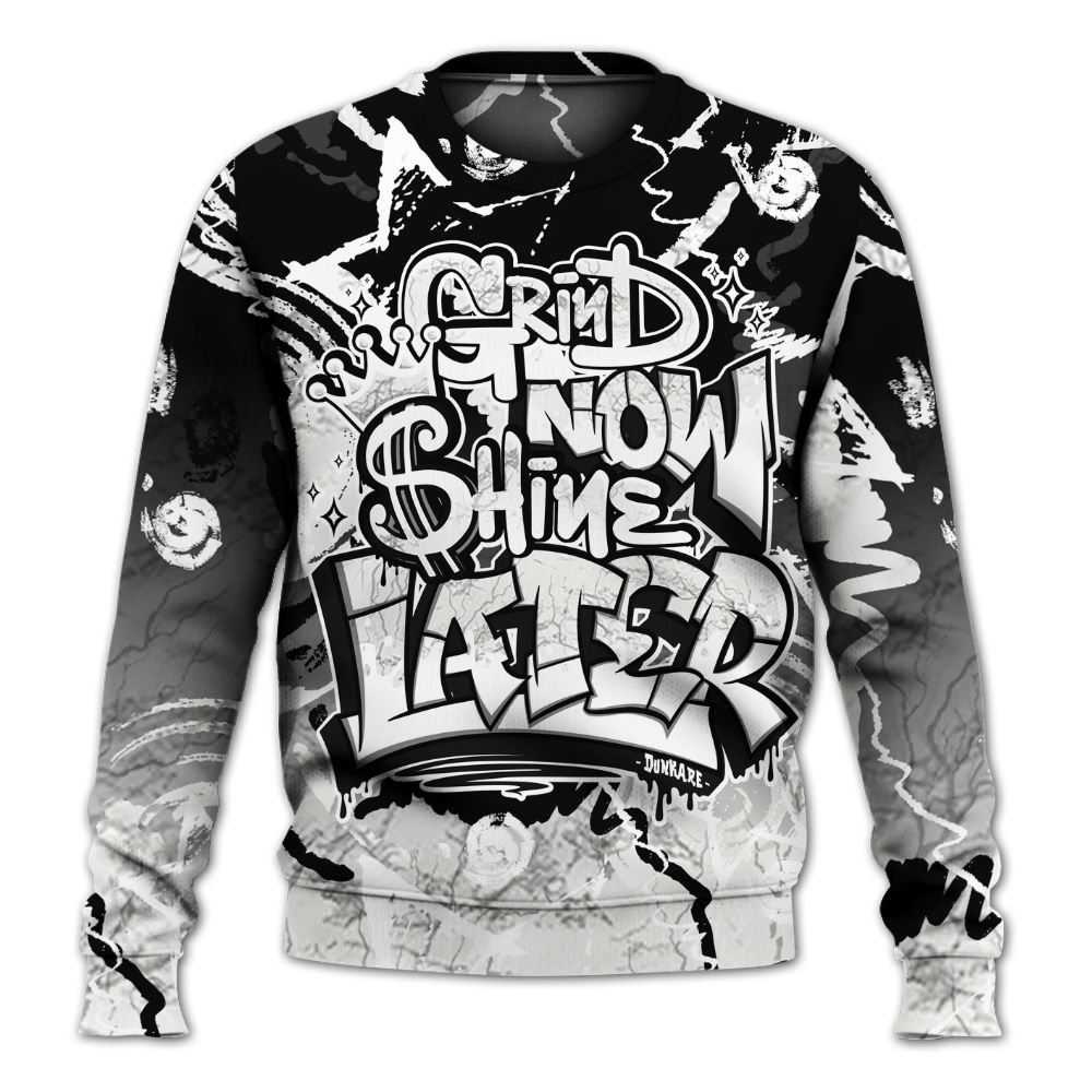Sweatshirt To Match Air Foamposite Jin Kazama - Grind Shine Later Drip All Over Print