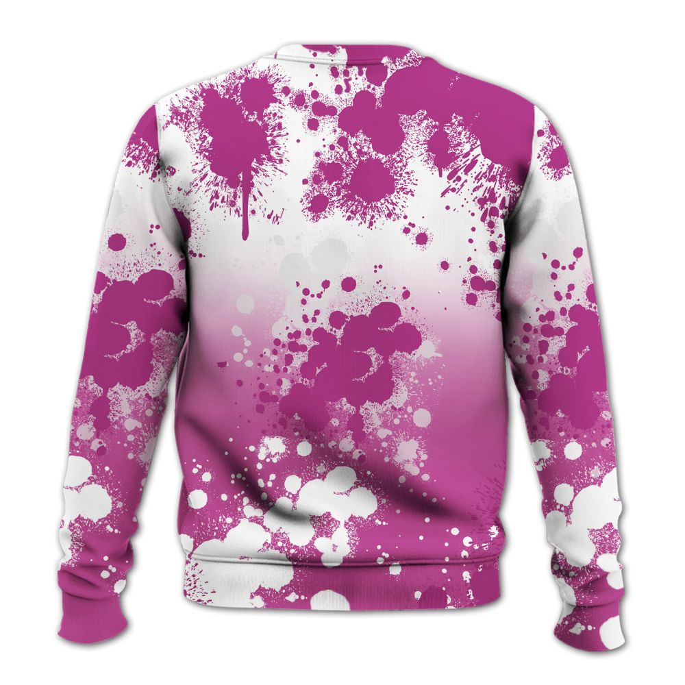 Sweatshirt To Match Dunk Low Active Fuchsia - Trust No One Scary All Over Print