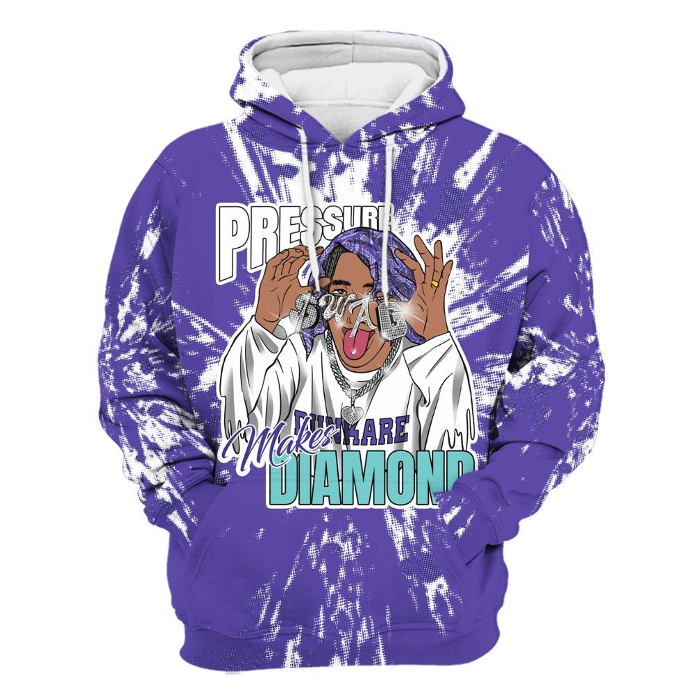Hoodie To Match Low Hornets 1s - Pressures Makes Hoodie To Match Lux All Over Print