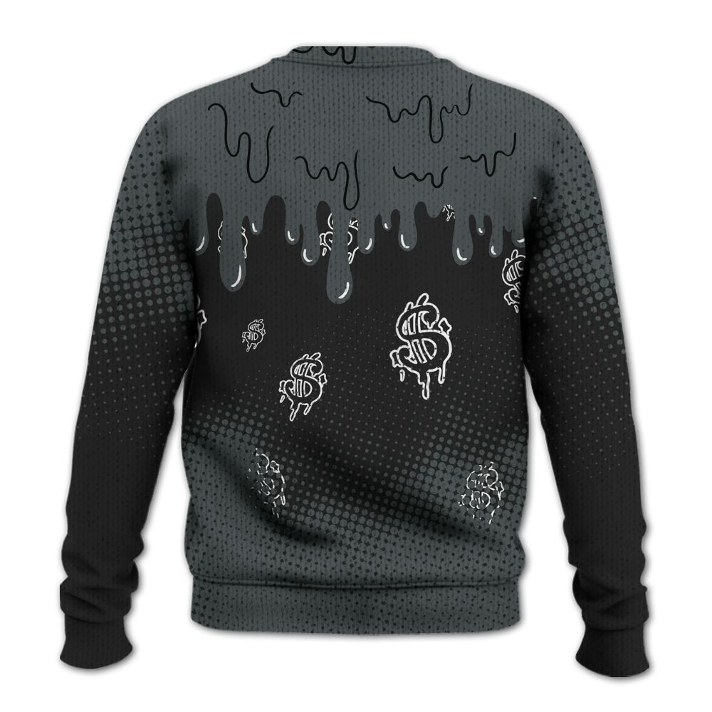 Knitted Sweater To Match Black RM Nigel Sylvester 4s - Loot Bear Unique Drip