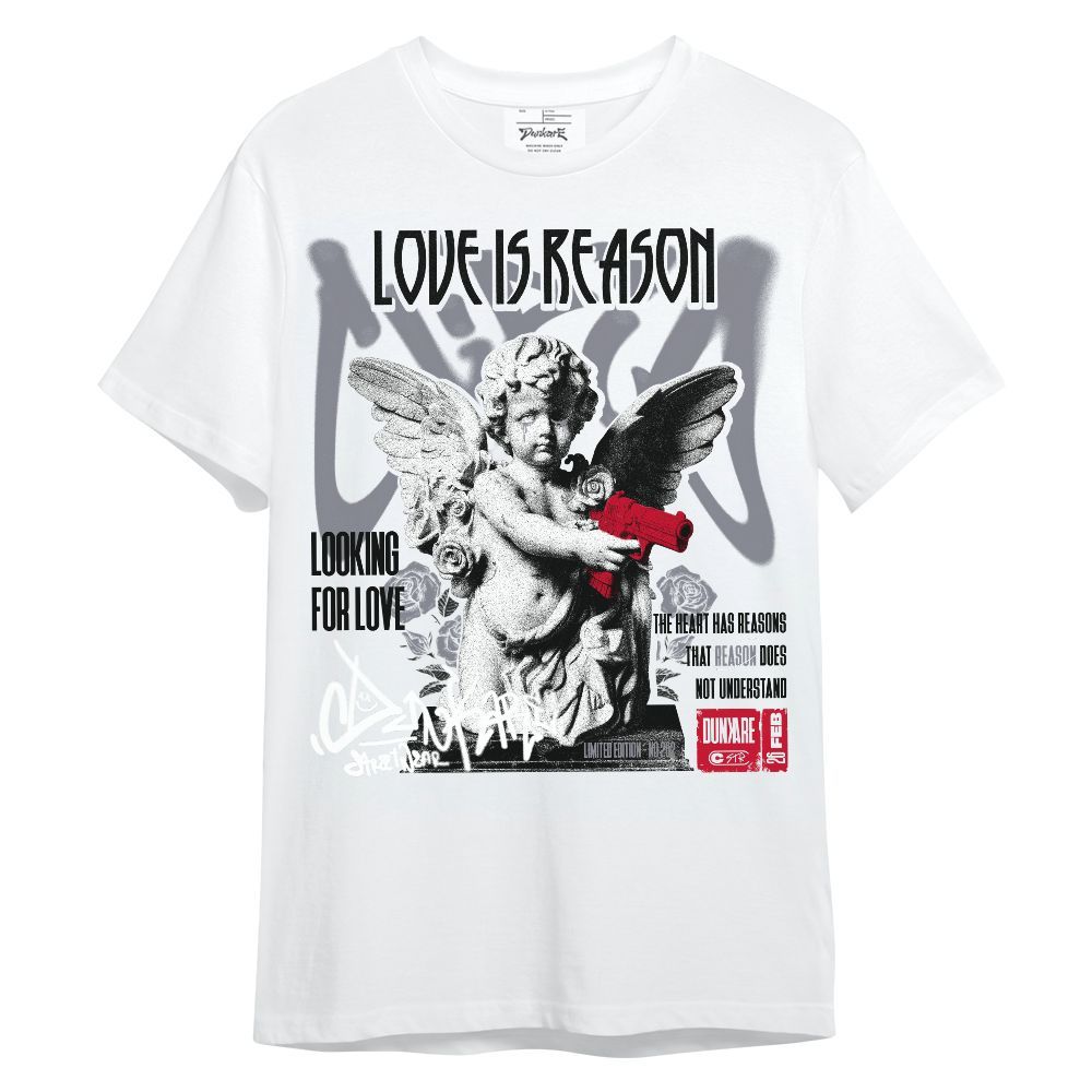 Shirt To Match Retro Black Flint 13s - Love Is Reason Unisex Shirt