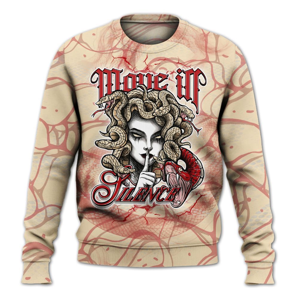 Sweatshirt To Match Dunk Low Strawberry Waffle - Girl Move In Silence All Over Print