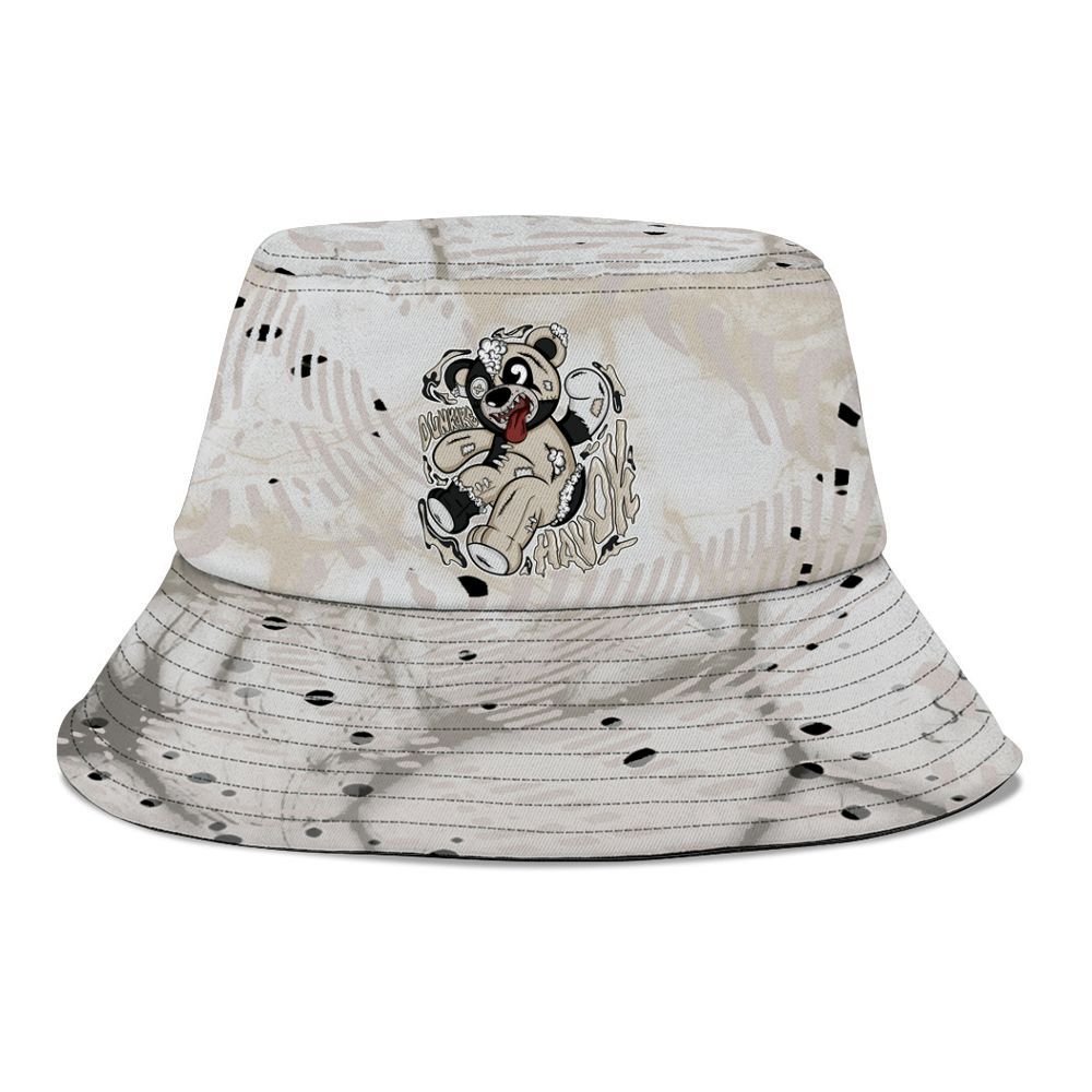 Bucket Hat To Match Retro Reverse Metallic 5s - Havok Bear Graphic