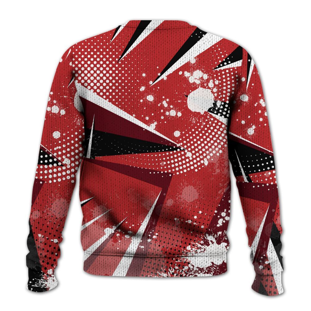 Knitted Sweater To Match Kobe 9 Elite Christmas - Poly Trust No One Dripping