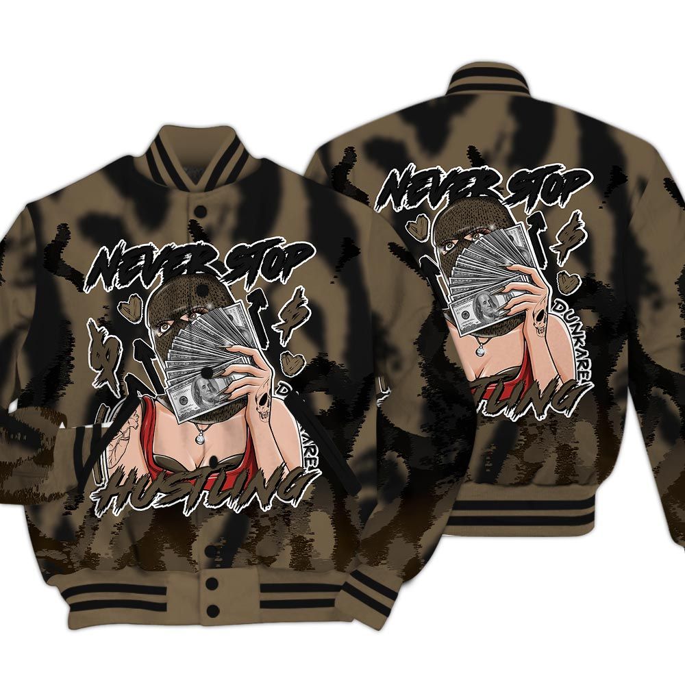 Varsity Jacket To Match Olive 9s - Hustling Unique Burn Varsity Jacket Unisex