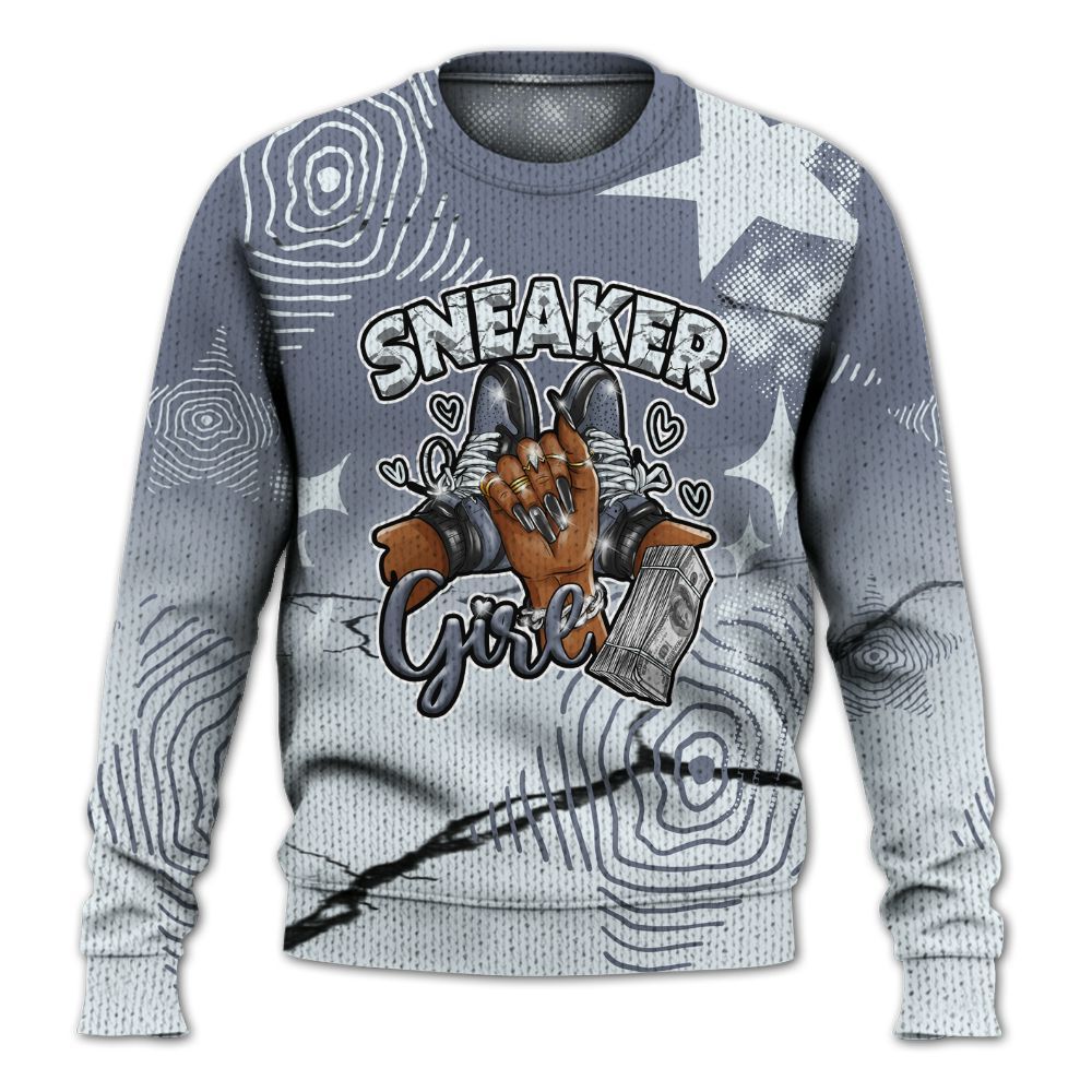 Knitted Sweater To Match Air Foamposite Jin Kazama - Sneakerz Girlz Unique Starz