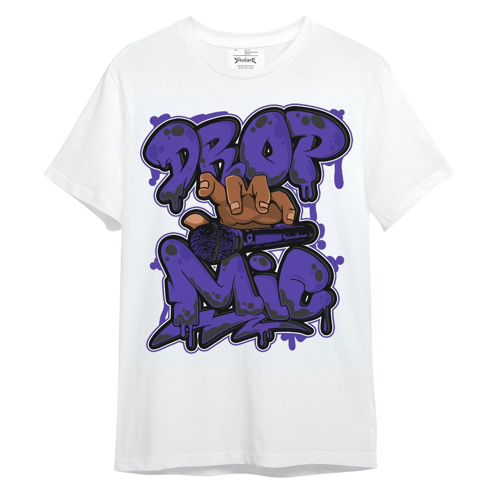 Shirt To Match Field Purple 12s - Drop Mic Unisex Shirt