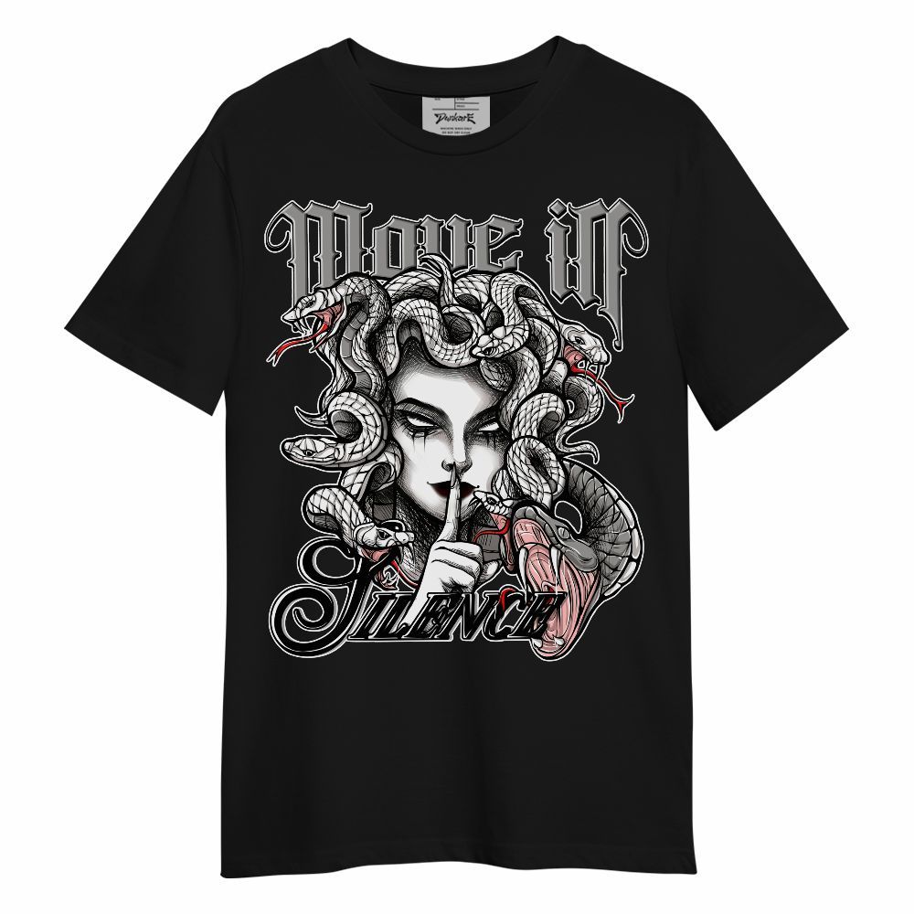 Shirt To Match OG Steel Grey 10s - Girl Move In Silence Graphic