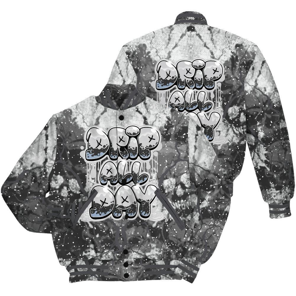 Varsity Jacket To Match Reverse Black White 6s Shirt - DRIPPIN Days Graphic Halloween All Over Print