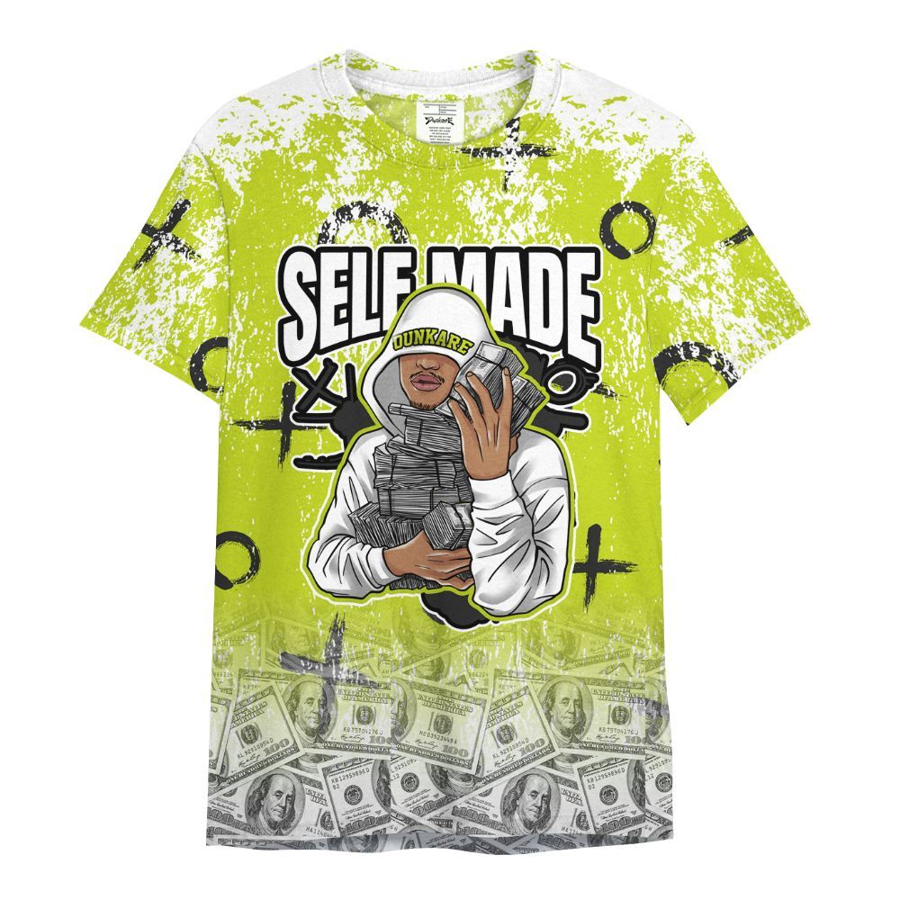 Shirt To Match Bright Cactus 13s - Selfmade Unique Drip All Over Print