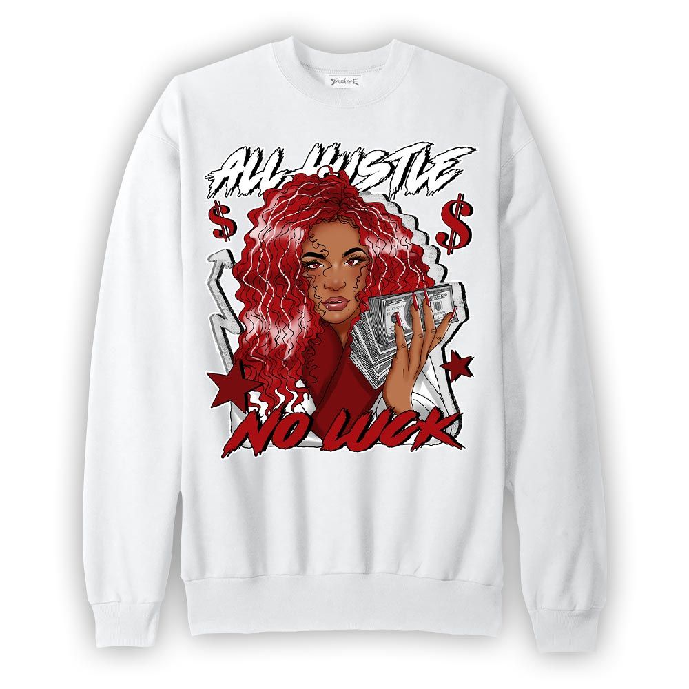 Sweatshirt To match Red Taxi 12s Sweatshirt - All Hustles Unique Graphic