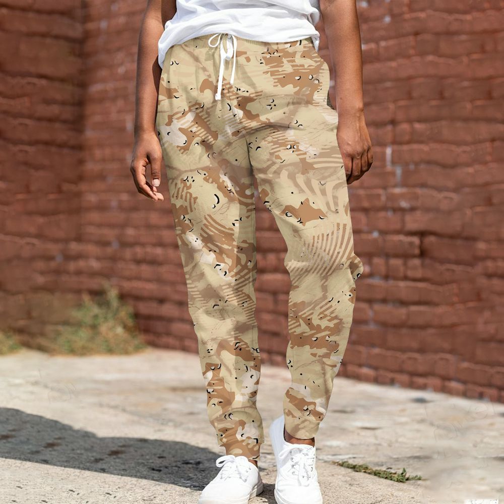 Sweatpant To Match Desert Camo 3s - Fume All Over Print