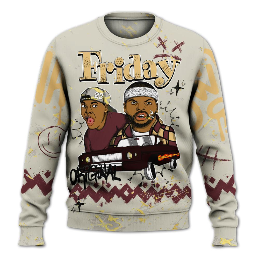 Sweatshirt To Match Legacy 312 Year Of The Snake - Friday Sneaker Crayon All Over Print