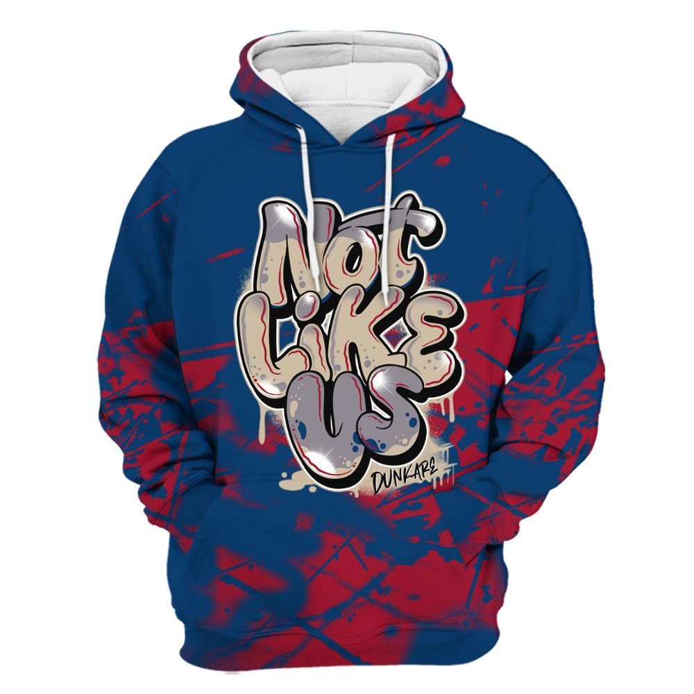 Hoodie To Match Rare Air 4s - None Like Us Graphic All Over Print