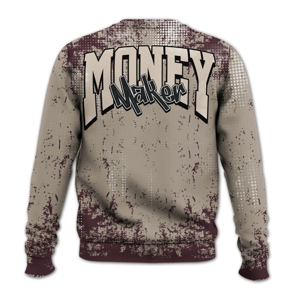 Sweatshirt To Match AMM Retro Phantom 4s - Move In Silence Money Street Retro All Over Print