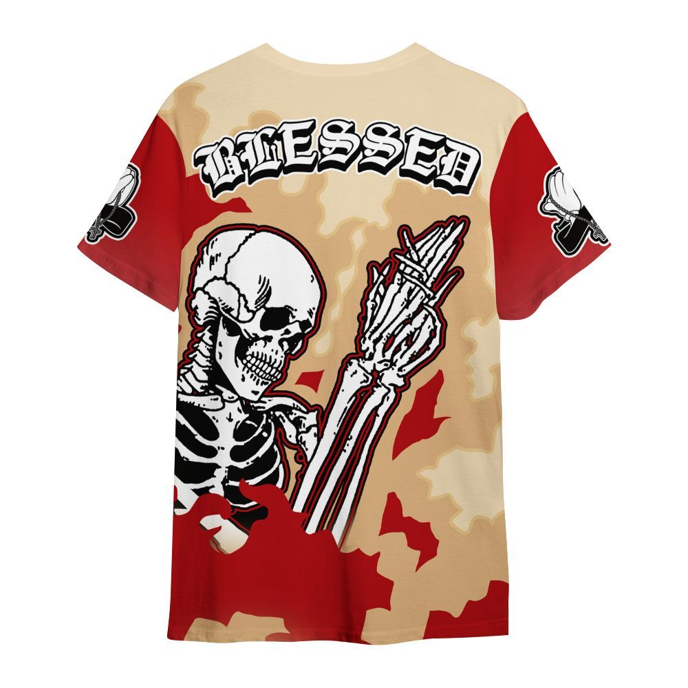 Shirt To Match Dunk Low Strawberry Waffle - Prayed For Enemies Graphic Bleessing All Over Print