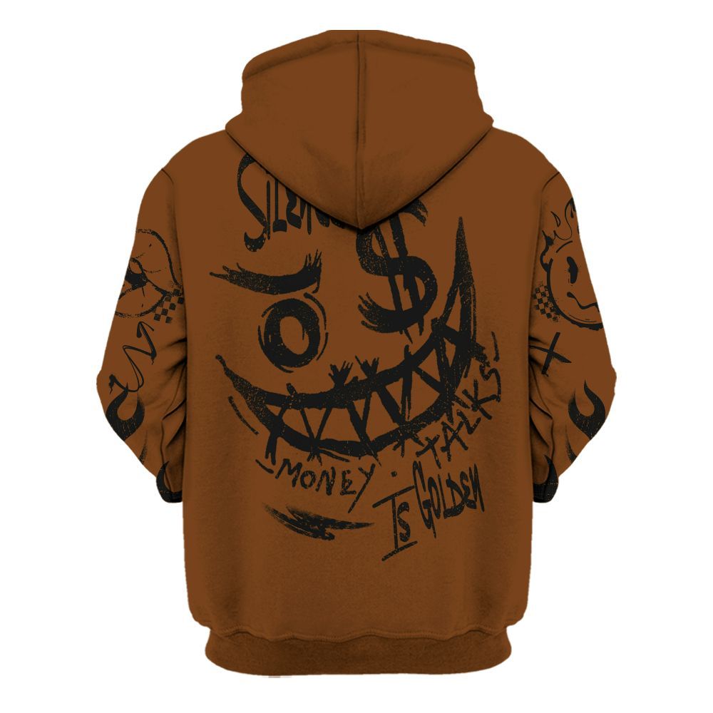 Hoodie To Match Archaeo Brown 5s - Mouth Burning Street Style All Over Print