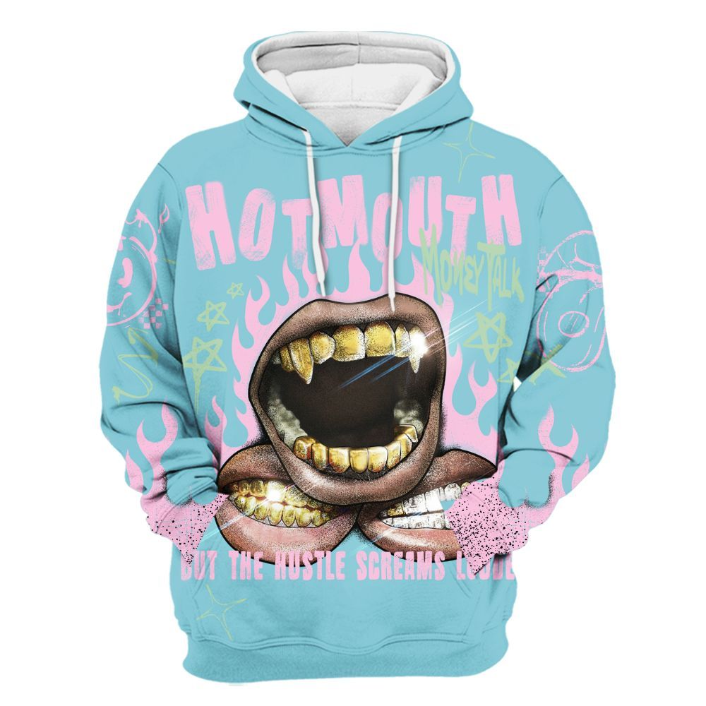 Hoodie To Match SB Dunk Low Visty - Mouth Burning Street Style All Over Print