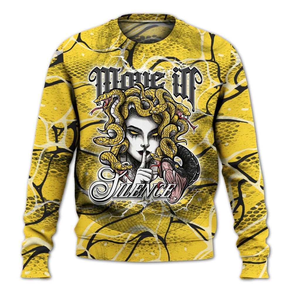 Sweatshirt To Match Mid New Love 2025 1s - Girl Move In Silence All Over Print